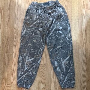 Abercrombie & Fitch Camouflage Joggers - Gray and Tan